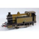 Bassett Lowke Gauge I 0-4-0 c/w loco L&NER Renumbered No. 114 olive green with black and white