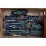 Quantity of locomotives for spares and repair 2 x Triang "Britannia" engines and tenders, Hornby