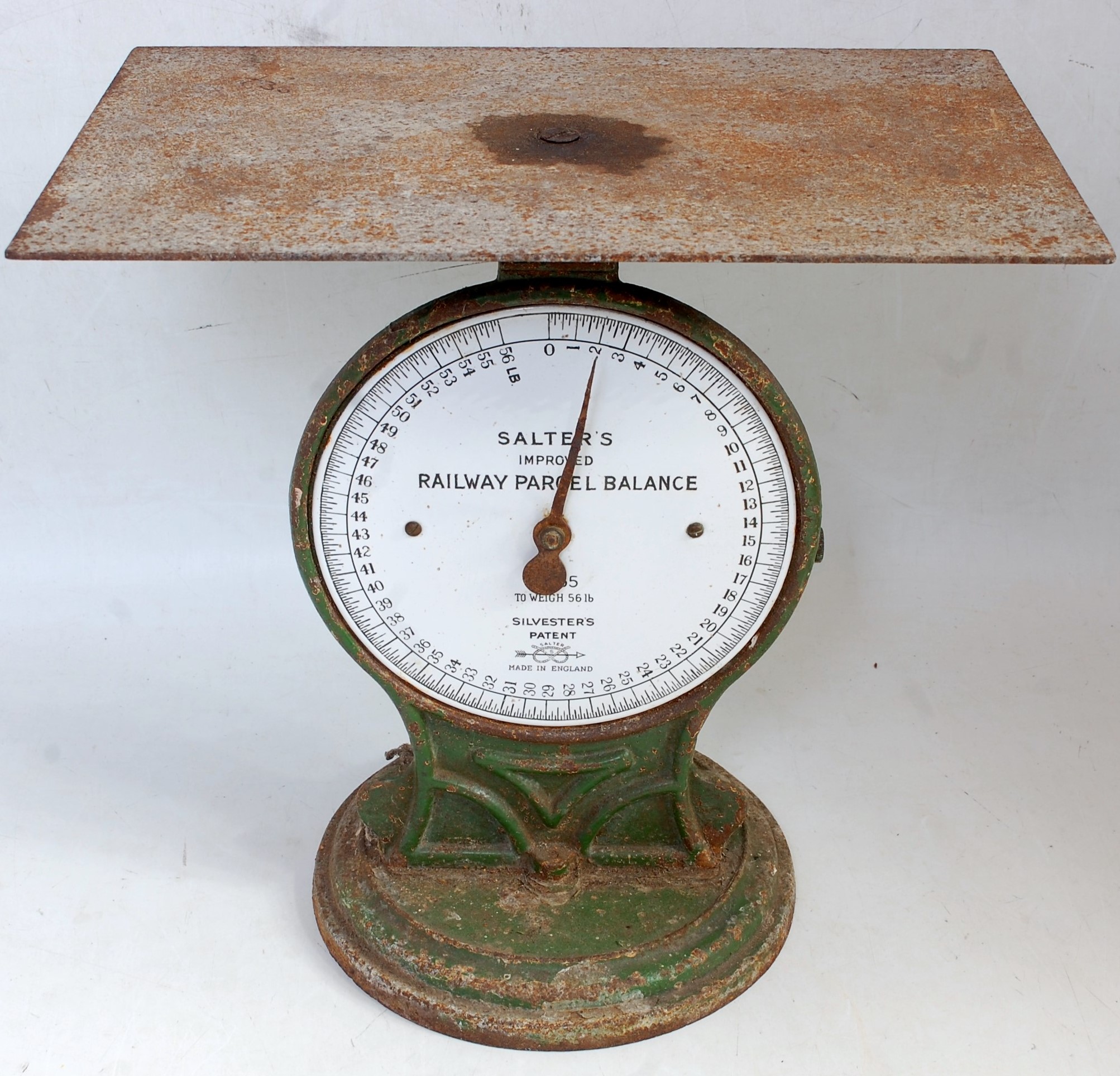 A set of accurate railway parcel scales