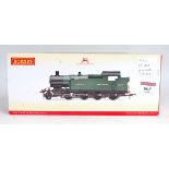 A Hornby R3125 GWR green class 52XX 2-8-0 tank engine, model has DCC and sound fitted, with
