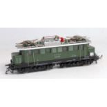 A Fleischmann twin pantograph Bo-Bo electric engine E44 056 DB green (G)