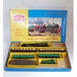 Tray containing Hornby Dublo 2021 'The Red Dragon' box outer (P) containing 2-rail 'Cardiff