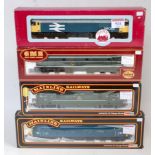 Dapol BR blue large logo class 56 Co-Co diesel locomotive (G-BD), GMR (Airfix) AIA-AIA BR green