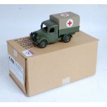 A CJB Military Models 1:32 scale white metal and resin hand crafted model of a Morris Commercial