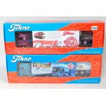 A Tekno 1/50 scale boxed road transport diecast group, two examples to include model No. 3905 Claude