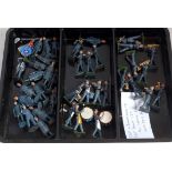 38 various Britains, RAF and Greycoats and RAF band loose figures, from Set Nos. 2011, and 1527,