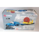 A Corgi Toys heavy haulage No. 18001 Econo Freight Scammell Contractor with Nicholas bogie trailer