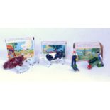 Seven various boxed Britains Home Farm series picture packs to include No. 5034, 5022, 5019, 5026,