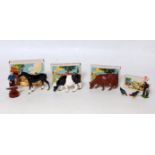 Seven various boxed Britains Home Farm series picture packs, all contents appear to be complete,