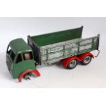 A Shackleton Models loose Foden 10 wheel tipper comprising of green and red body with grey
