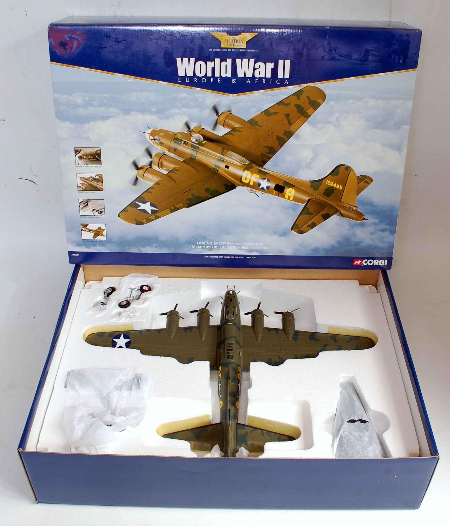 A Corgi Aviation Archive 1/72 scale boxed aircraft group, two examples to include Ref. Nos.