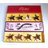 Four various boxed Britains modern release toy soldier sets to include 8835 The Queen's Own Corps of