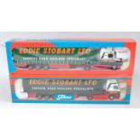 A Tekno 1/50 scale boxed Eddie Stobart road haulage diecast group to include a Scania T 114L/380