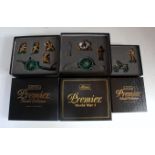 Three various boxed Britains Premier series created by Charles Biggs military gift sets to include