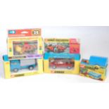 A collection of various boxed Corgi Toys and Britains motorcycles to include a Corgi Toys No. 470