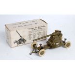 A Britains military series No.1717 two pounder AA gun on chassis comprising of military green body