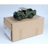 A CJB Military Models 1:32 scale white metal and resin hand built model of a Morris Commercial 15CWT