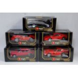 Ten various boxed as issued Bburago 1/18 scale diecasts to include a Porsche 356B Coupe, a