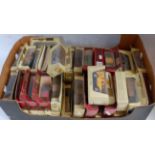 Approximately 50+ various boxed Matchbox Models of Yesteryear diecast mixed saloons and commercial