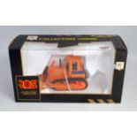 A Ros Agri-tec 1/50 scale diecast and plastic model of a Fiat Hitachi FD175 tractor dozer, in the