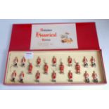 A Britains set No. 1475 Beefeaters, Outriders and Footmen of the Royal Household, comprising of four