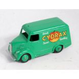 A Dinky Toys No. 454 Trojan delivery van comprising green body with Cydrax livery, loose example (