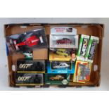 A quantity of mixed modern release diecasts to include TV related examples, James Bond 007, Only