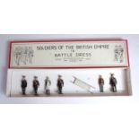 A Britains from set 1426 St John's Ambulance Brigade figure group comprising of two stretcher