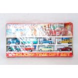 A boxed Husky No. 3005 Holiday Time gift set, comprising of eight various vehicles and