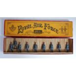 A Britains set No. 240 Royal Air Force, 1926 version comprising of eight various marching airmen,