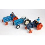 Three various loose Britains farming vehicles to include No. 127F Fordson Major tractor with