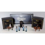 Five various boxed Britains Premier series Charles Briggs soldier sets to include 2x No. 8910