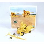 A Chestnut Miniatures 1/32 scale model of a Clayson M103 combine, limited edition No. 11/300 with