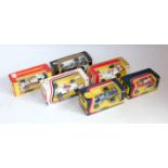 Six boxed Corgi F1 racing diecasts, all housed in original window boxes, examples include No. 154