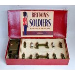 A Britains set No. 1897 RAMC motor ambulance unit in battle dress, 1948 version comprising of doctor