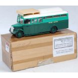 A St Petersburg Tram Collection 1/43 scale resin model of a 1942/54 Bedford OWB Lotus Team