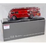 An ABC Modello Carlo Brianza 1/43 scale model of a Camion Fiat 642 NR2 Ferrari 1956 race car