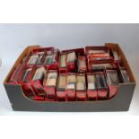 Approximately 50+ various boxed Matchbox Models of Yesteryear mixed saloons and commercial