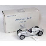 A CMC Exclusive Models No. M-027 1/18 scale model of an Auto Union type D 1938-39 racing car