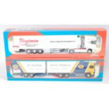 A Tekno 1/50 scale boxed road haulage diecast group, two examples to include a Dinant v. Iterson