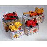 Four various boxed Dinky Toy commercial vehicles to include No. 972 Coles 20-ton lorry mounted