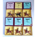12 various boxed Britains modern release single issue model soldier boxed sets to include 5x No.