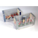 A collection of Britains modern release plastic cased and carded figure sets, to include The