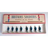 A Britains from Set No. 2011 Women's Royal Air Force figure group to include 8 various matching