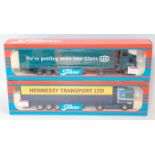 A Tekno 1/50 scale boxed road haulage diecast group to include a United Glass from the British