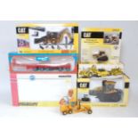 Six various boxed manufactured and kit built diecast and white metal models to include a Lion Toys