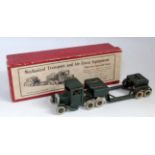 A Britains military series No. 1641 under slung lorry with driver, comprising of dark green body