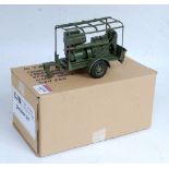 A CJB Military Models 1:32 scale hand crafted resin and white metal model of a military generator