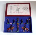 Three various boxed as issued Britains modern release soldier sets to include The Drums and Pipes of
