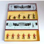 Four various boxed Britains modern release soldier sets to include Ref. Nos. 8808 Royal Marine Light